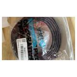 Art3d Vinyl Floor Transition Strip - Laminate Floor Divider for Joining Gaps and Carpets, Brown (10 FT, 1.57in)