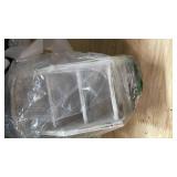 MyGift TV Remote Control Holder, Modern Farmhouse Decor, Whitewashed Wood Media Remote Caddy/Organizer/Storage Box with 3 Compartments, for Living Room, Coffee Table