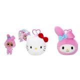 LOL Surprise Loves Hello Kitty and Friends Reversible Plush - Blind Plush with Matching Tot, Sanrio Characters, On-The-Go Play, 5 Surprises, 6 Adorable Styles!