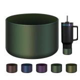 BKBY Chameleon Silicone Water Bottle Boot, Compatible with Stanley Tumbler 20 30 40oz and Hydroflask 12-24oz Bottle, Fit More Bottle/Tumblers 2.8-2.95in Bottom Anti-Slip Protector Rubber Sleeve