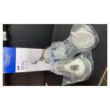 TAILI Shower Grab Bar, 2 Pack 12 Inch Suction Grab Bars for Bathtubs and Showers for Elderly, Shower Handle for Seniors Bathroom Safety Grip, No Drilling Removable,Grey