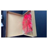 12 Pack Red Bows for Christmas Tree 9 x13 Inch Large Red Velvet Bows with Glitter Gold Edge for Christmas Wreath Fence Decor, Indoor Outdoor Holiday Decorations