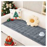 Husalari Couch Covers for Dogs, Washable Sofa Couch Cover for Pet, Couchs Covers for Cushion Sofa Pet Friendly, Non Slip Sofa Cover (27.6ftft*70.9ftft/70 x 180cm)