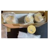 sungwoo 4PCS Glass Cups with Bamboo Lids and Straws, 16OZ Ice Coffee Cup, Drinking Cup set with Wooden Lids, Home Essential Glass Tumblers for Beer, Cocktail, Tea and Latte Clear