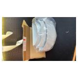 LightInTheBox Modern Wall Sconce Indoor Wall Light Fixture Half Moon Metal Wall Lamp White for Stair Hallway Home Theatre Bedroom (1PCS)