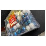 87-Pack Shatterproof Christmas Ball Ornaments Set, Christmas Tree Decorations with Hand-held Gift Package for Xmas Tree Holiday Wedding Party (Blue)