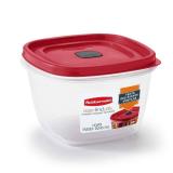 Rubbermaid Easy Find Vented Lid Food Storage Containers 7-Cup Red