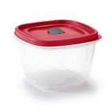 Rubbermaid Easy Find Vented Lid Food Storage Containers 7-Cup Red