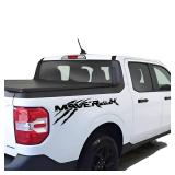 2 Pcs Truck Bed Side Vinyl Claw Graphics Decal Pickup Mountains and Forests Decorative Stickers for Ford Maverick (Black)