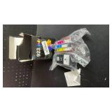 Amazink 4 Pack Ink Cartridge Compatible with HP 923XL 923. Includes Black, Cyan, Magenta and Yellow Cartridges. 923e Works with Printers OfficeJet 8120, 8130, OfficeJet Pro 8135e, 8138e, 8122e.