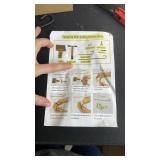 S-SNAIL-OO Fireplace Stocking and Garland Hanger, Garland Hanger for Door Frame, Adjustable Heavy Duty 2 in 1 Double Mantel Hangers, Fits 0.5" to 8.5" Mantles Home Decoration (Black-1pcs)