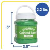 Ready 2 Learn Colored Sand | Green | 2.2 lbs | Play Sand for Kids | Perfect for Arts and Crafts and Sensory Bins