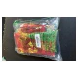 HSOWKDN Square Christmas Tablecloth 60x60 Inch, Red Xmas Holiday Christmas Tree Table Cloth Square Table