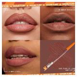 NYX PROFESSIONAL MAKEUP Duck Plump Plumping Lip Liner, Matte Pencil With Up To 10HR Wear, Nude Flip (Nude Lip Liner)