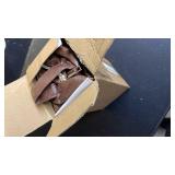 Roshtia 3 Pcs Christian Gifts for Men 20 oz Stainless Steel Tumbler with Lid and Straw Leather Toiletry Bag Inspirational Keychain Religious Gifts for Dad Husband Coworker