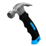 2pk Acooruiteng Claw Hammer Small Hammer 8oz Camping Hammer Comfortable Hammers Tools Stubby Hammer with Anti-Slip Handle for Women DIY Craft Industry Indoor Outdoor Using