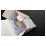 Riwbox WT-7S Kids Bluetooth Headphones Light Up, Foldable Stero Wireless Headset,with Microphone and Volume Control,Comfortable and Durable,for PC/Tablet/TV/Travel(Purple)