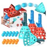 Bennol Outdoor Game Toys for Kids Boys with 20 Balls, Pop Pass Catch Ball Game Outside Toys Gifts for 3 4 5 6 7 8+ Year Old Teens, Outside Outdoor Play Gifts for Kids Boys Ages 3-5 4-8