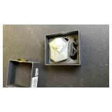 Aulumu A09 Geometric AirPods Pro 2 Case [2nd/1st Generation] with Lock | Protective Cover with Nylon Buckle | Alloy Armour | Compatible with Apple AirPods Pro(2023/2022/2019) - Gray