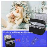 Rsobl Toy Storage Bag Organizer Case for Women and Men,Lock Box Travel Bag Game Toys Storage Bags