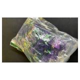 20Pcs Velvet Bow Ornaments for Christmas Tree 4.5\ Vintage Small Twist Tie Velvet Ribbon Bows for Crafts Wreath Garland Gift Wrapping Baby Shower Party Wedding Decorations (20, Purple)in