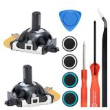 2-Pack Joystick Replacement Kit for PlayStation Portal PS Portal Console/PS5 VR2,Analog Thumb Stick Repair Hall Effect Joystick for PS5 Portal/PSVR2 Controller(Left and Right Joystick)