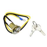 Firmusparts Ignition Switch 8N3679C with 2 Keys 2 Wires Compatible with Ford Tractor 2N 8N 9N NAA Jubilee 501 600 601 700 701 800 950 Compatible with John Deere Tractor 40 50 60 70 330 420 6030 7020 -