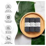 Yiclick Exfoliating Washcloth Towel- Exfoliating Body Scrubber Exfoliator, Back Scrubber for Use in Shower Bath, Exfoliate Rags Wash Cloths, Loofah Lufa Sponge, Body Scrub, Women Men - Retail: $10