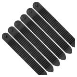 Shupakul 6 Pcs Snowboard Ladder Strap Binding-7.3\" x 0.94\" Snowboard Binding Straps Replacement-Snowboard Ankle Ladder Strap Binding for Ski Strap-in Binding Accessories - Retail: $13