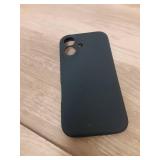 LOVE 3000 Designed for iPhone 16 Case, Premium Silicone with [Soft Anti-Scratch Microfiber Lining] Shockproof Protective Phone Case for Men Women Girls 6.1\", Black - Retail: $7