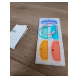 10 Pcs Reusable Plastic Card Holders for Yoto Cards with 3 Ring Loops, Portable Card Holder for Yoto Mini Player Audio Cards, Kids Travel Carrier, Yoto Accessory Organizer Storage Set - Retail: $13