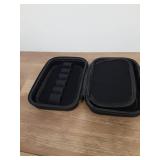 ELLDOO Insulin Fridge Holder Storage Case, 12 Slots Insulin Vial Organizer Bag Fitting Standard 10ml U-100 Vials, Black Travel Bag Organizer Bottle Organizer Reliable Vial Protectorï¼Only Caseï¼