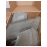 Thyle 200 Pcs Clear Gift Boxes Plastic Favors Box with Lid Ribbon Thank You Signs Transparent Treat Boxes for Party Favors Macaron Candy Dessert Cupcake Gift Wrap Boxes(2 x 2 x 2 Inch) - Retail: $36