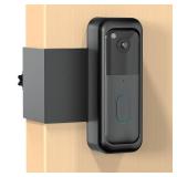 Blink Doorbell Mount, Anti-Theft Blink Video Doorbell Door Mount Bracket No Drilling, Not Block Doorbell Motion Sensor, Easy to Install, Fit for Blink Doorbell Camera (Black) - Retail: $18