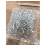 50 Pcs Gutter Light Hooks Outdoor Metal Gutter Clips Orkscrew Shaped Hanging String Lights Hooks for Christmas Halloween Decoration - Retail: $12