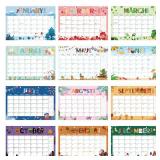 Guasslee Desk Calendar 2026-2027, 18-Month from 2026 Jan. - 2027 Jun, 17\"x11.5\" Large Monthly Desk Planner with Corner Protectors, Ample Blocks ï¼ Notes for Home Office - Retail: $62