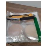 LIDS ONLY Cosmos 4 Pcs Mason Jar Lids Solid Canister Lids Canning Lids Bamboo Bottle Lids for Fruit Bubble Tea Kitchen Storage with Silicone O-Ring Compatible with 3.4 in (86 mm) Wide Mouth Mason Jars