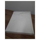 Linen Textured Cardstock White 100 Sheets 80 lb Cover, 8.5 x 11 Inches for Printers, Invitation, Arts and Craft, Scrapbook, DIY Projects - Retail: $21