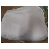 IVAPUPU 6FT Spring Table Cloth for Rectangular Fitted Events Stretch White Table Covers Washable Spandex Tablecloth Protector for Party, Wedding, Cocktail, Banquet, Festival - Retail: $15