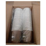 SZROBOY 50 Pcs 3 oz Paper Cups for Bathroom, Small Disposable Coffee Cups, Paper Espresso Cups, Hot/Cold Drinking Cups for Party, Picnic, Travel and Events - Retail: $2,179