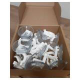 16 Pieces Window Candle Holder Clamps Candle Suction Cups Holder Suction Cups with Clamps for Christmas Party Candle Lamp - Retail: $21