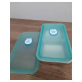 ONE LID CHIPPED Grab and Go Snack Containers Reusable,Stainless Steel Double Compartment Snack Containers,Dishwasher- Reusable Condiment Container with Lids of Snacks,Dips,Travel and Outdoor Camping (