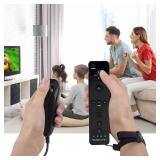 Motion Plus Remote Controller Compatible with Wii, TechKen Built-in 2 in 1 Remote Motion Nunchuck Controller with Silicon Case Compatible Nintendo Wii and Wii U - Retail: $22