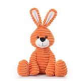 Apricot Lamb Orange Corduroy Bunny Stuffed Animals for Kids, Soft Cute Plush Toys for Baby Girl and Boy, 9 Inches - Retail: $656