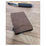 BULLIANT Men Wallet,Magnetic Metal Wallet Money Clip 9Cards Pop-up Access RFID Blocking - Retail: $40