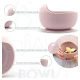 SofiAl All In One Silicone Feeding Set - Safe for 6-12 Months - Non-Toxic Baby Led Weaning Supplies - Toddler Self Feeding Utensils - BPA-Free - Mess Free Essentials - Retail: $25