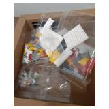 MAY OR IS MISSING PIECES LITTCO Building Blocks, City Street View Building Toy, 3D Toy Blocks, DIY Bricks Toys Building Set, Creative Christmas, Birthday Gift for Boy/Girl, 244PCS (Burger Shop) - Reta