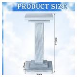 Wesiti 3x3x5.9 Inches Angel Stand Figurine Hand-Painted Nativity Accessory Put The Angels and Statues on The Stand for Christmas Halloween, Thanksgiving, Christian Home Decor - Retail: $15,927