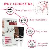 NONSUCHEER Black and Brown Eyebrow Color Kit for Women Waterproof Instant Result Lash Color Kit Salon or Home Use - Retail: $1,648