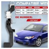 Fexhull 15274047 Clutch Pedal Assembly with Bracket Fit for Saturn Ion Redline 2003 2004 2005 2006 2007, 2.0L 2.2L 2.4L Coupe Sedan, 5 speed Manual Transmission, OE Number: 15274047, 10379393 - Retail